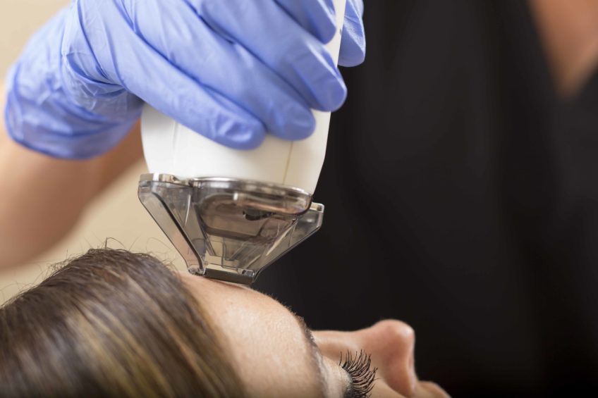 facial treatments over makeup